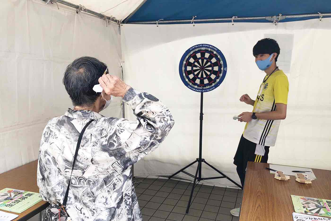 【S.C.Darts Schoolレポート】『しながわ夢さん橋2021』のダーツ体験コーナーに応援スタッフとして参加してきました!